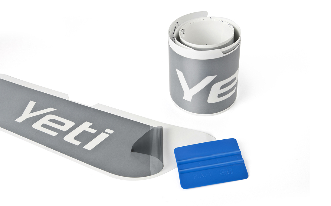 Dekorativní fólie bočních dveří pro Yeti