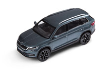 Kodiaq 1:43 šedá Metal