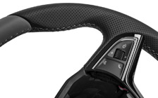 Three-spoke sports steering wheel