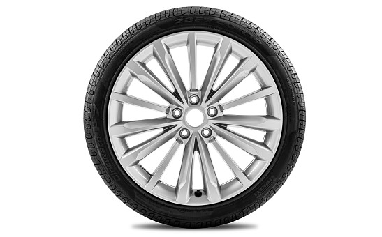 Complete summer 19" alloy wheel TRINITY for SUPERB III