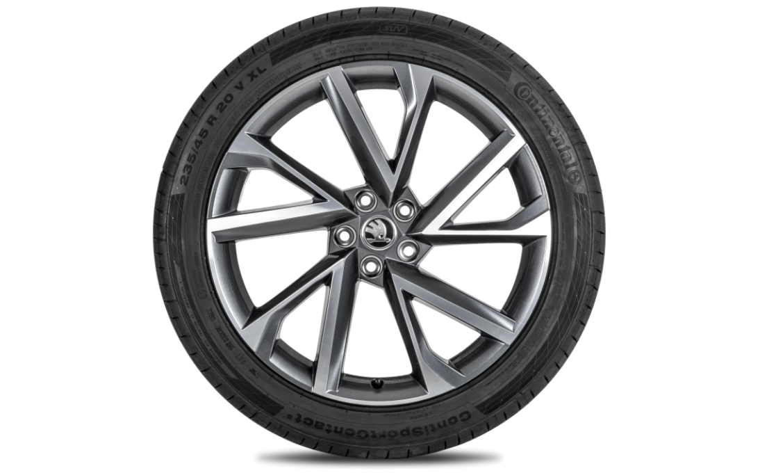 Complete summer alloy wheel Vega 20" for Kodiaq