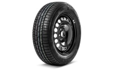 Complete winter steel wheel 15" for SCALA