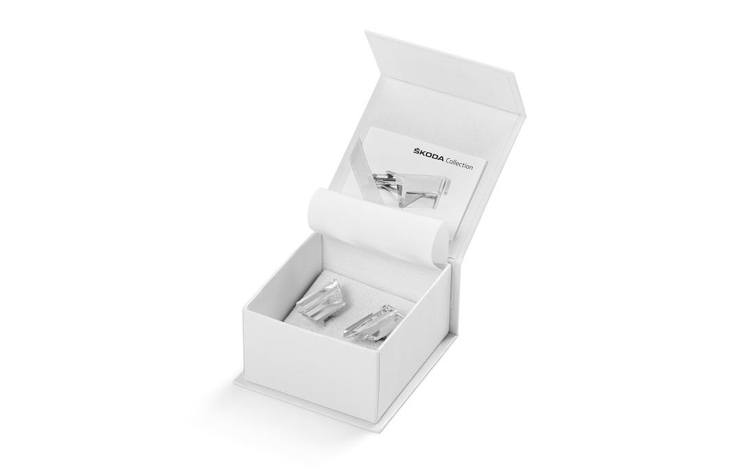 Křišťálové manžetové knoflíčky