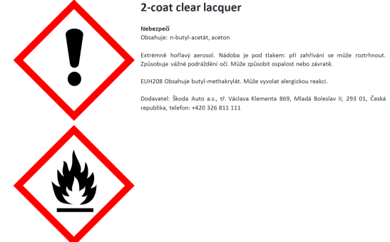 Lakový sprej stříbrná Arctic metalíza