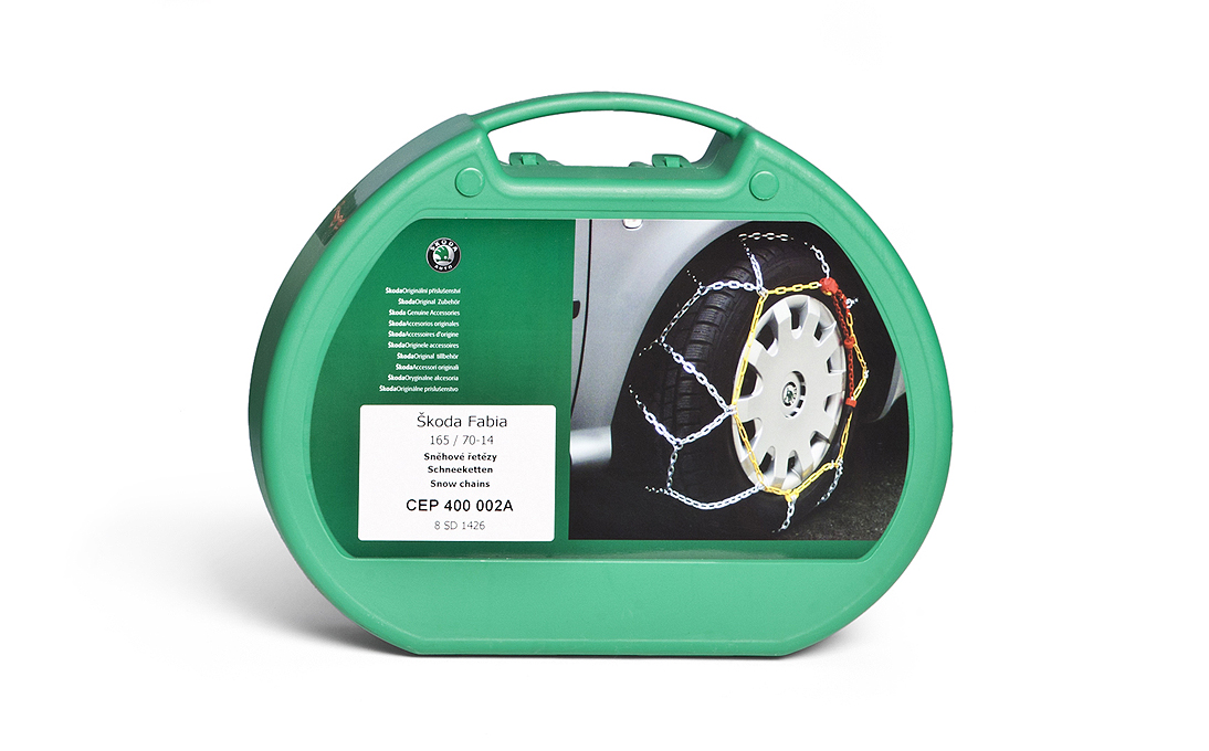  Sněhové řetězy pro kola 165/70 R14 - CITIGO a FABIA