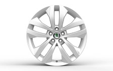 Alloy wheel GIGARO 17" for FABIA II and ROOMSTER
