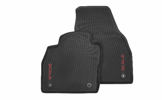 All-weather foot mats Scala - front