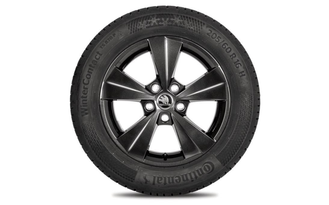 Complete winter alloy wheel Velorum 16" for Octavia IV