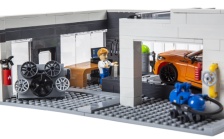 Building blocks Škoda service station