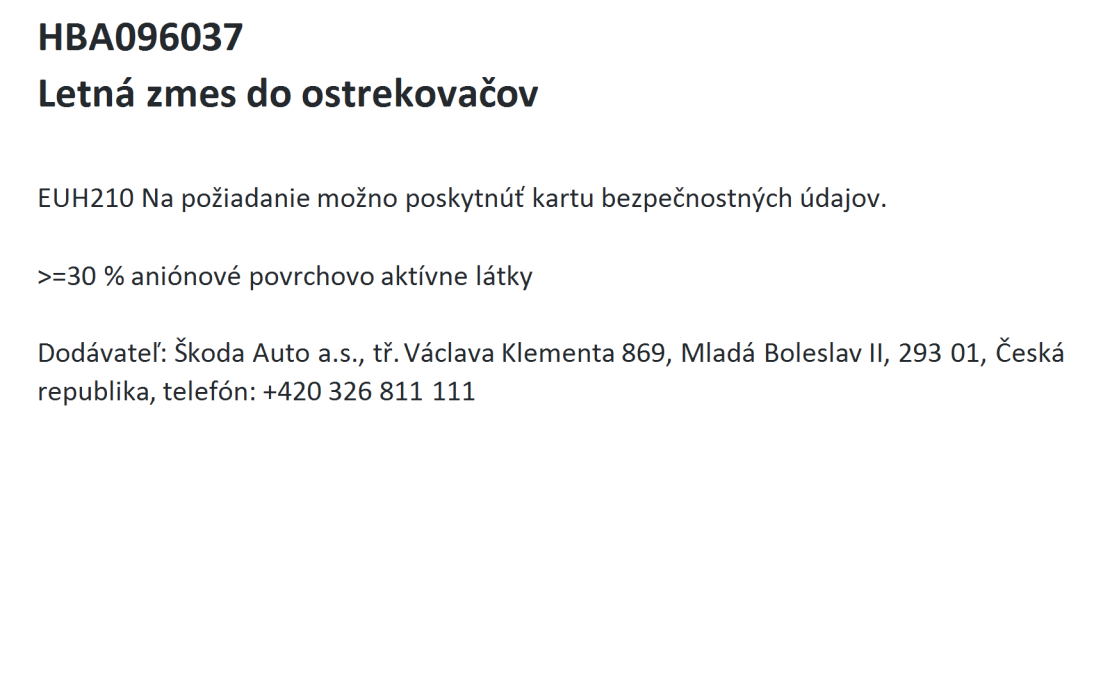 Set kosmetiky - letní