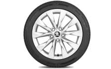 Kompletní zimní kolo Crystal 17" pro Superb IV