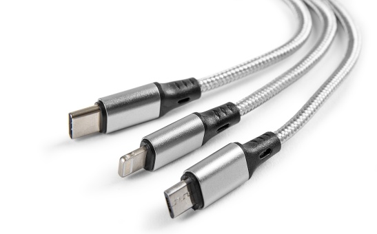 Nabíjecí kabel 3v1 USB-C ŠKODA