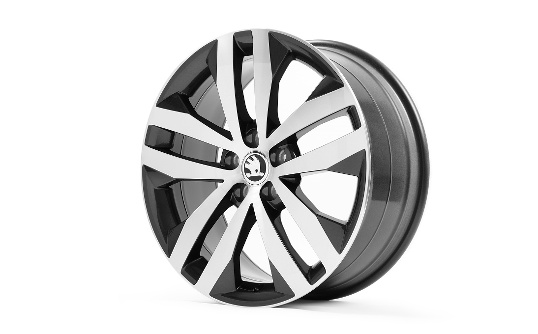 Alloy wheel GIGARO 17" for FABIA II, ROOMSTER
