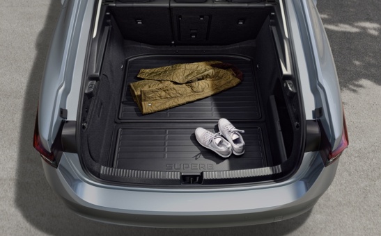 Skoda superb boot mat discount