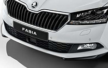 Front bumper spoiler for Fabia III