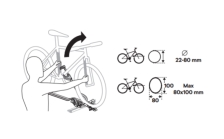 Nosič jízdního kola na střechu pro vozy Škoda
