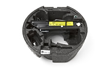 Set for spare wheel for SUPERB II