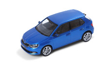 FABIA A06 1:43 modrá Race