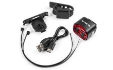 Zadní LED světlo na kolo