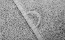 Set Towel and Bath Towel silver