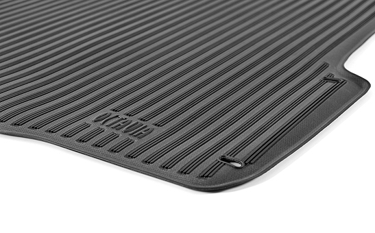 Textile rubber carpet for the luggage compartment Octavia II Combi 