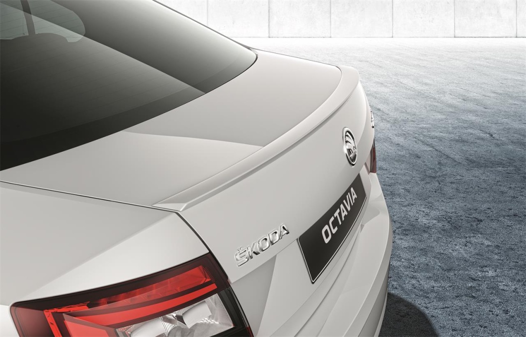 Skoda octavia rear spoiler sales