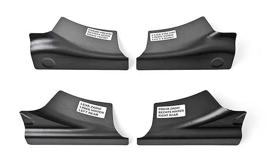 Šablona pro montáž prahových lišt Fabia II Combi