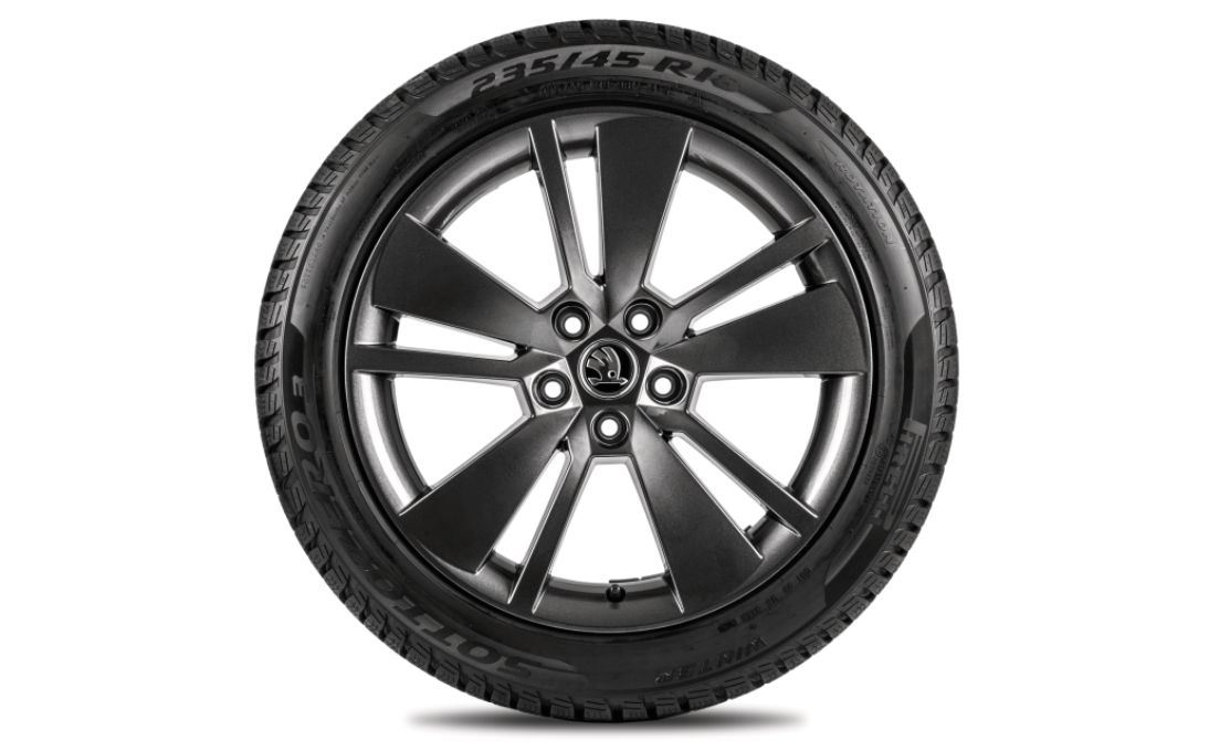 Complete winter alloy wheel Zenith 18" for Superb III