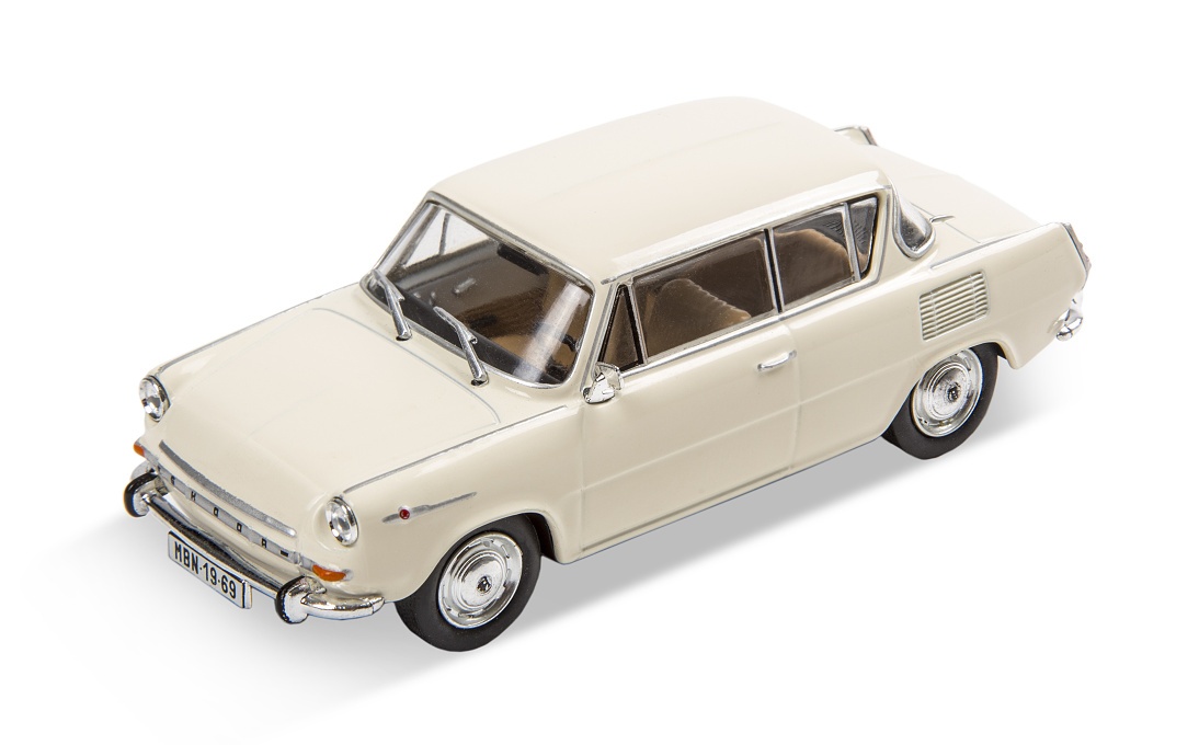 Škoda 1100MBX (1969) 1:43 bílá