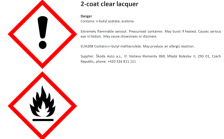 Lakový sprej stříbrná Arctic metalíza