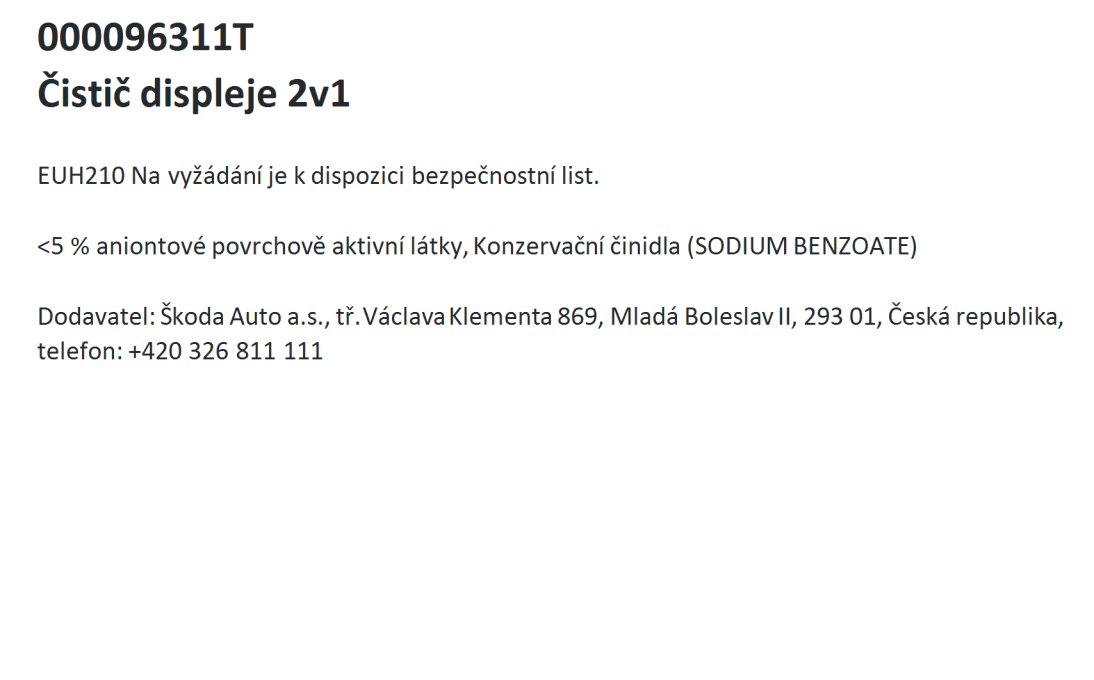 Čistič displeje 2 v 1