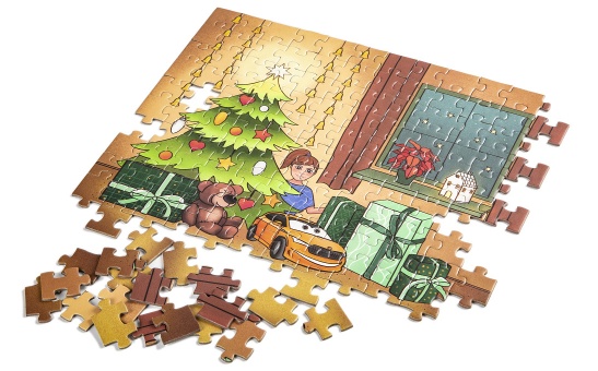 Puzzle in Tube Christmas