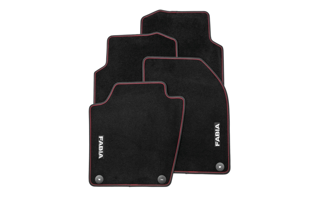 Textile foot mats Prestige Fabia III