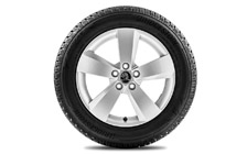 Complete winter alloy wheel Nanuq 16" for Scala, Kamiq