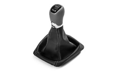 Leather 6° gear shift knob and sleeve YETI 4x4