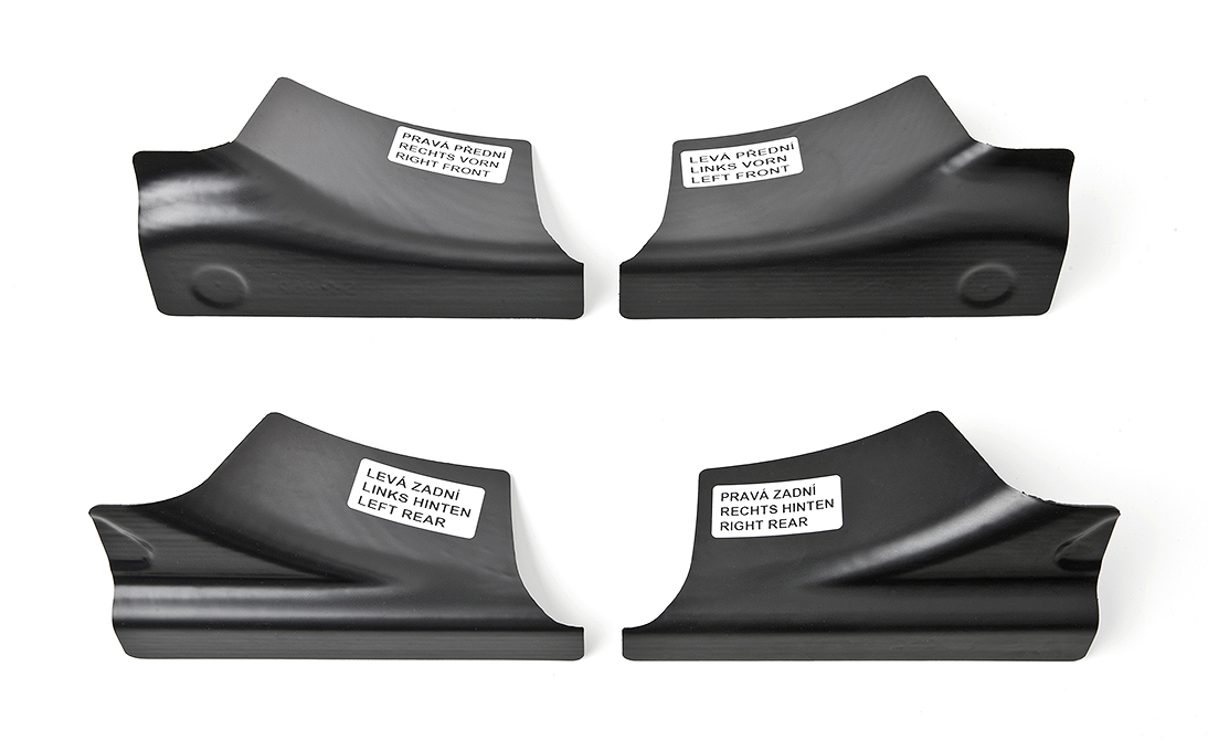 Šablona pro montáž prahových lišt Fabia II Combi