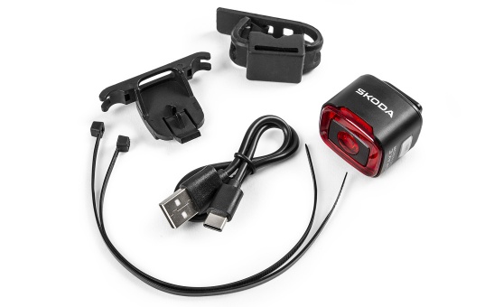 Zadní LED světlo na kolo