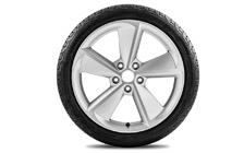 Complete summer alloy wheel GOLUS 18" for OCTAVIA III