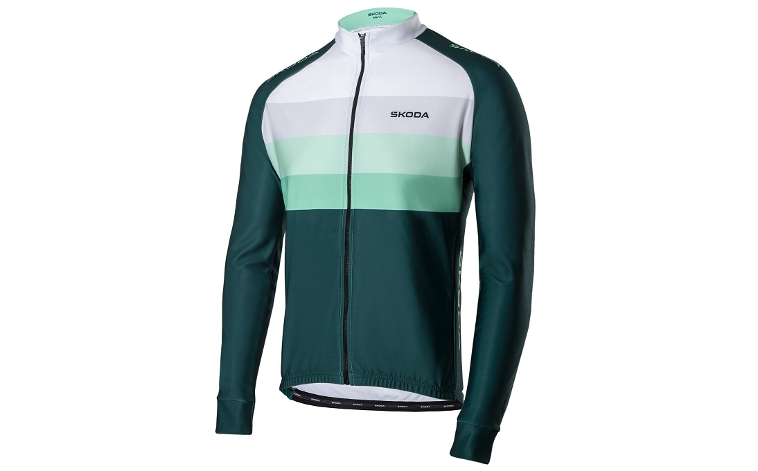 Men's Cycling Jersey with long sleeve | Official Skoda Auto