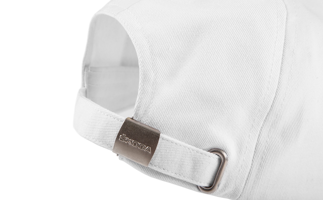 Unisex kšiltovka Škoda bílá