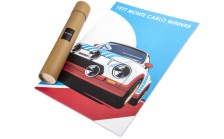 Plakát Škoda Icons RS 130 v tubusu