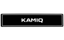 Registrační značka Kamiq