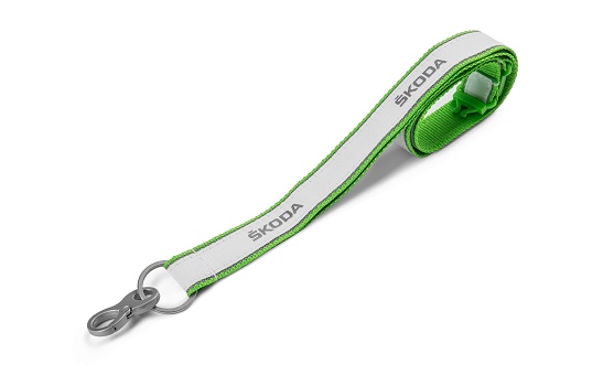 Lanyard Škoda green