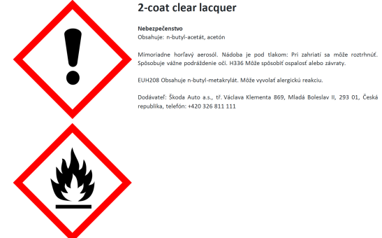 Lakový sprej stříbrná Arctic metalíza