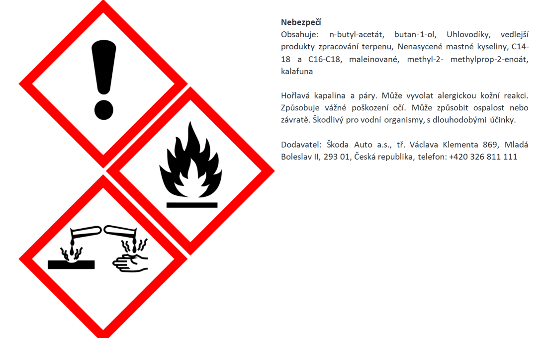 Tužka laková černá Ebony metalíza