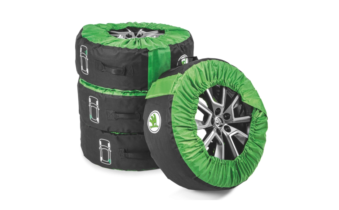 Cover for the complete set of wheels