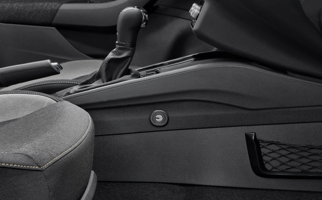 Zámek řadící páky Scala, Kamiq