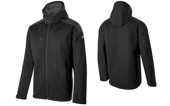 Men Quilted Softshell Jacket