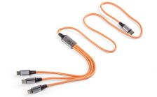 Charging Cable 3in1 USB-C Fabia