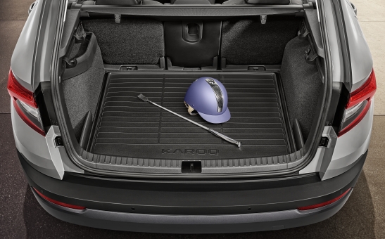 Double-sided boot mat Karoq